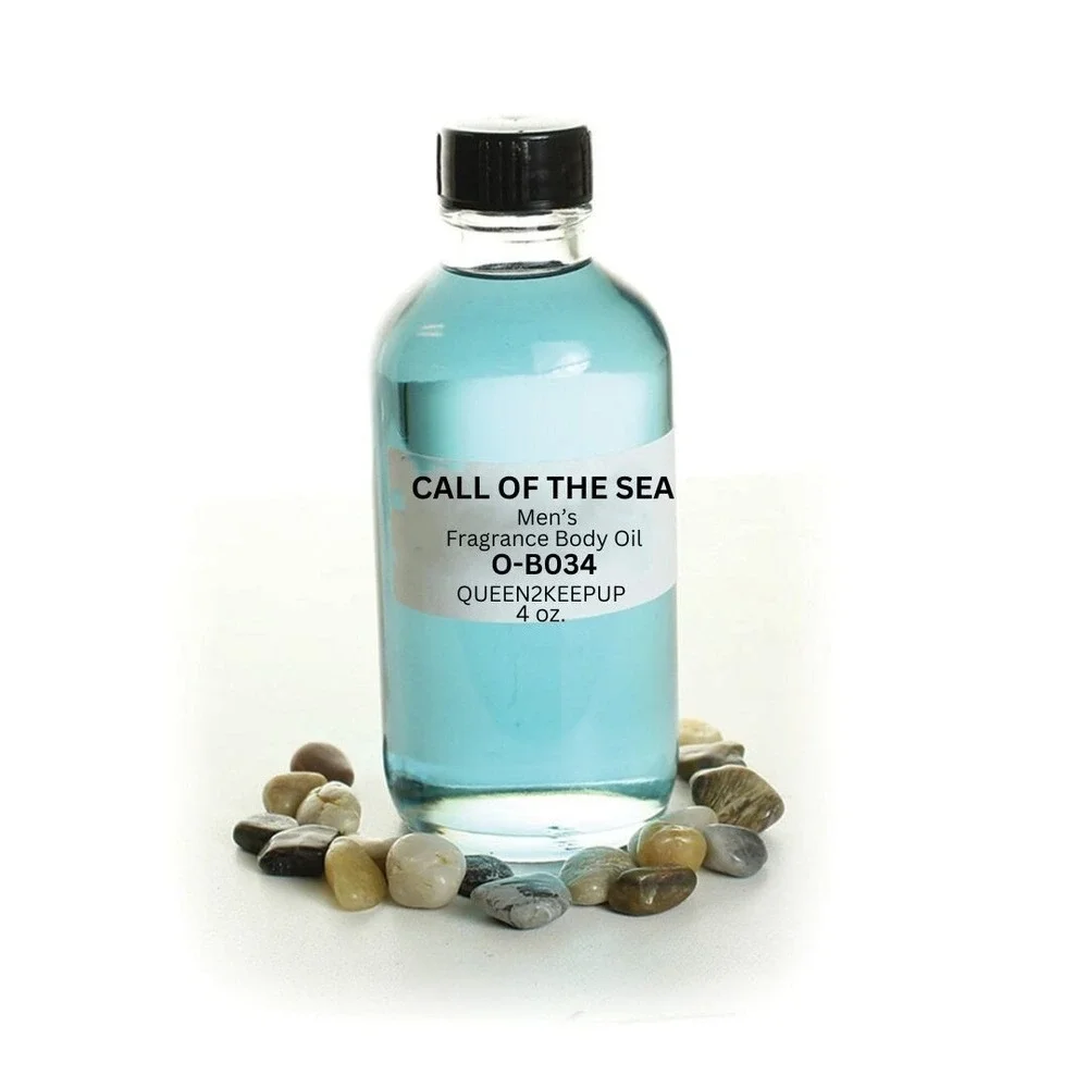 Call of the Sea (Men) Body Oil 4 oz Fragrance All Natural Scent